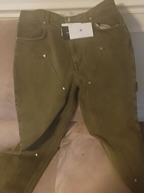 Givenchy Olive Utility Trousers